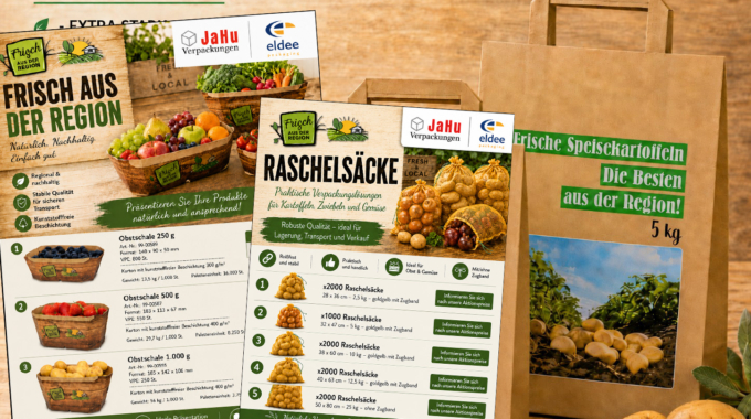 Frisch aus der Region – praktisch und natürlich verpackt